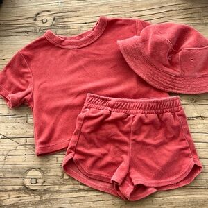 H&M terry cloth set!